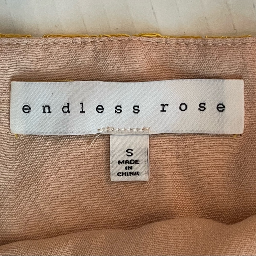Endless Rose Mustard Lace Tie-Shoulder Mini Dress - Picture 9 of 14